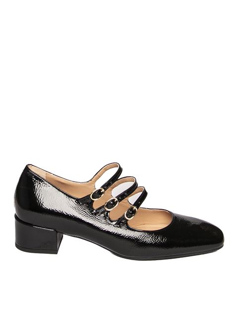 black patent leather décolleté FRANCO RUSSO | 1103NAPLAK-NERO